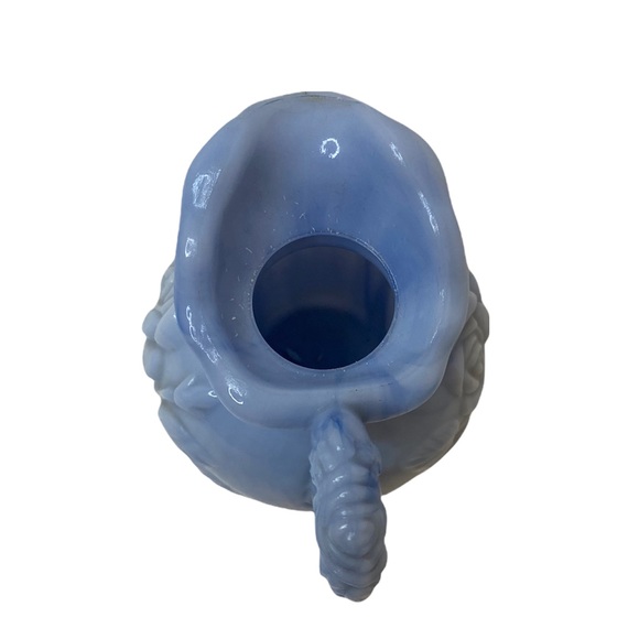 COPY - Vintage 1978 Avon Victoriana Blue & green Jadeite Glass Pitcher Bowl mil… - Picture 10 of 10